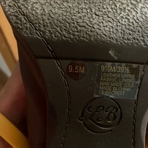 Lucky Brand genuine leather knee high boots size 9.5 - Picture 7 of 14